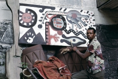 LH & Painting the Hand of my Grandfather